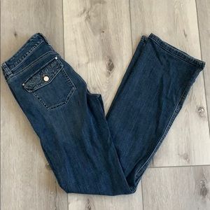 Like new!! 4R Blanc boot leg jeans.
